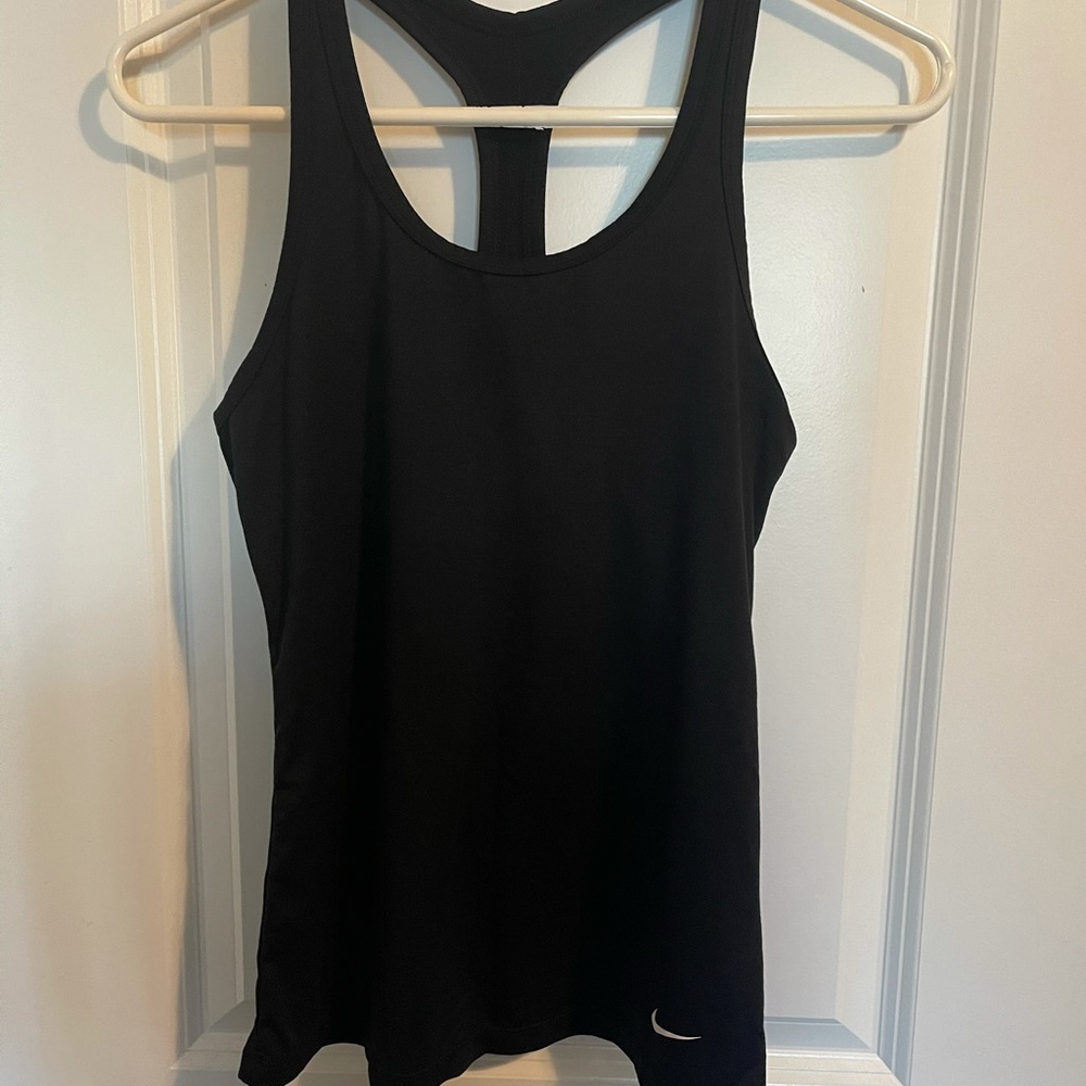 Black Nike racerback tank